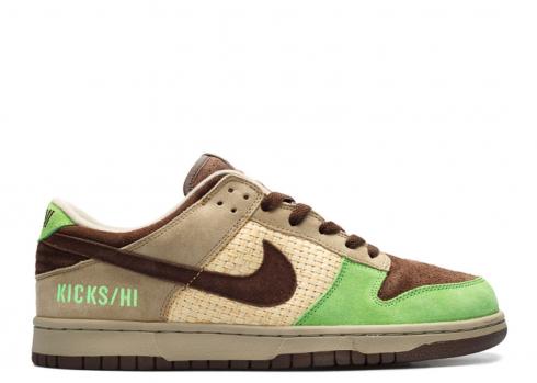 Kickshawaii Aloha Brown Barokní Khaki Green Mean BMQ261M5C1