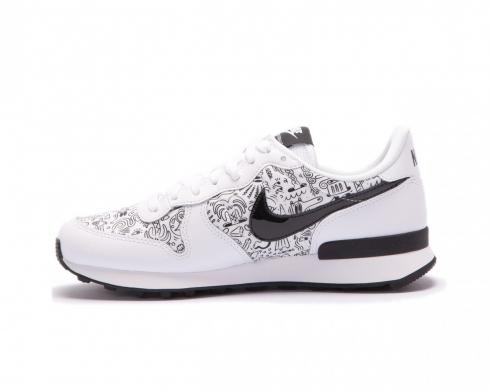 New Nike Internationalist White Black Mens Running Shoes 833814-101