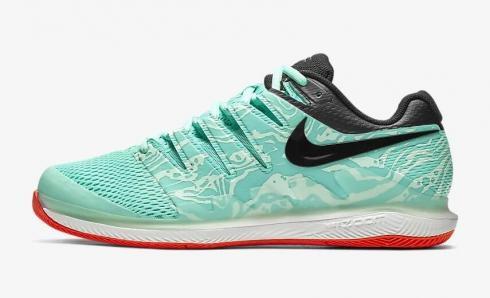 NikeCourt Air Zoom Vapor X Aurora Teal Tint Phantom Black AA8030-301