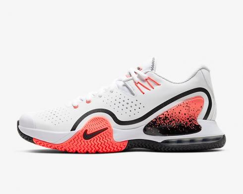 NikeCourt Tech Challenge 20 White Hot Lava 平底銀黑 BQ0234-100