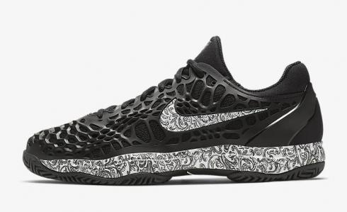 NikeCourt Zoom Cage 3 ブラック ホワイト 918193-006