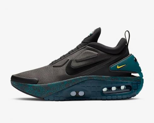 Nike Adapt Auto Max Anthracite Radiant Emerald Speed Yellow Black CI5018-001
