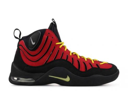 Nike Air Bakin Noir Rouge Métallique Varsity Orange Silver Blaze 316383-001