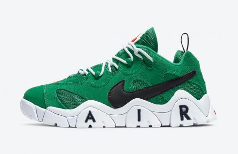 Nike Air Barrage Low Heineken Clover Black White Shoes CT2290-300