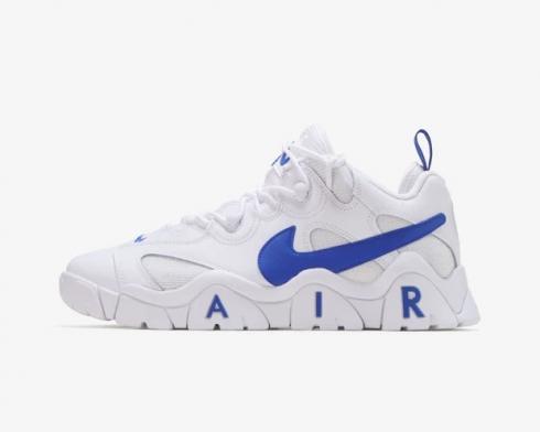 Nike Air Barrage Low Hyper White Blue Shoes CD7510-100