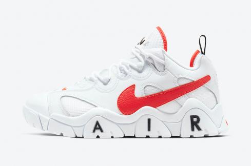 Sepatu Nike Air Barrage Low Rucker Park White Black CJ5395-100
