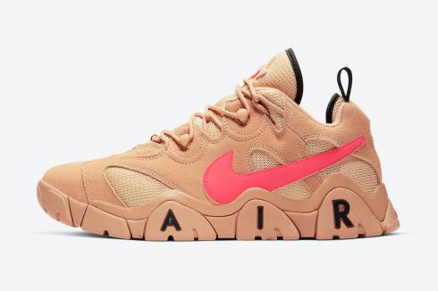 Nike Air Barrage Low Wheat Vachetta Tan Laser Crimson White Onyx CT2290-200