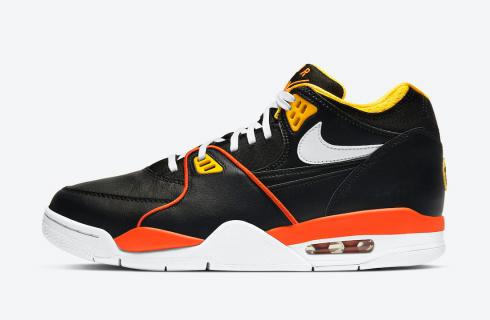 Nike Air Flight 89 Roswell Raygun Hitam Putih Kuning DD1171-001