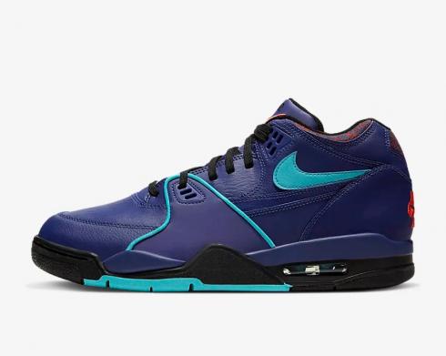 Nike Air Flight 89 Vivid Purple Teal Crimson Red CJ5390-500