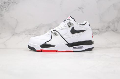 Nike Air Flight 89 White Black Light Smoke Grey Shoes DB5918-100