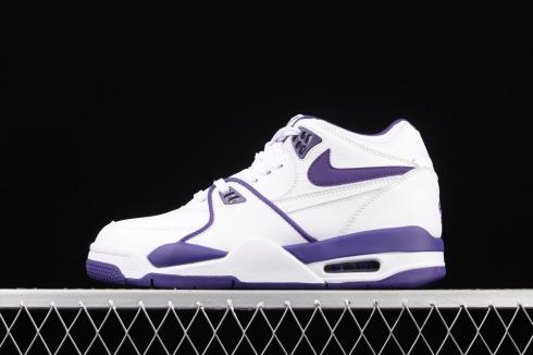 Nike Air Flight 89 白色宮廷紫鞋 CN0050-101