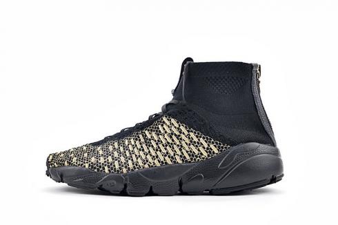 Nike Air Footscape Magista QS Lion Olivier Rousteing Black Metallic Gold 834905-007