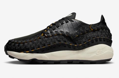 Nike Air Footscape Woven Premium Black Pale Ivory Desert Ochre FQ8129-010