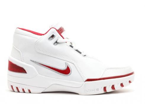 Nike Air Generation Gs Crimson Blanco Varsity Plata 308244-161