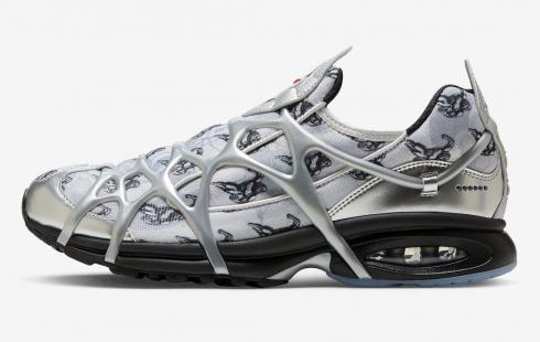 Nike Air Kukini SE Mighty Swooshers Szary Metaliczny Srebrny Czarny Czerwony DX6053-060