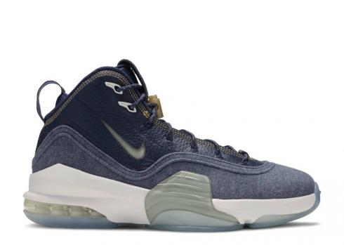 Nike Air Pippen 6 Denim Navy White Midnight 705065-400