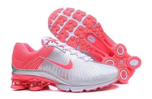 Nike Air Shox 625 Women Shoes White Silver Fuchsia