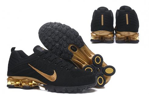 Nike Air Shox 628 Men Shoes Black Gold - Nike Other Shoes - Sepgoal