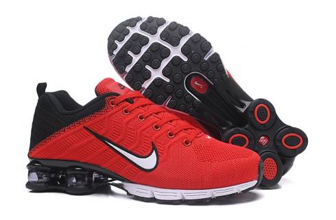 Nike Air Shox 628 Hombre Zapatos Rojo Negro