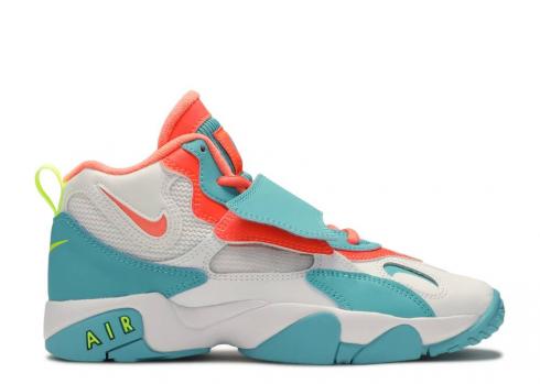 Nike Air Speed Turf Gs Bright Turquoise Mango Crimson Blanc Total BQ9632-101