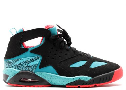 Nike Air Tech Challenge Huarache Crimson Light Green Black Turbo 630957-003