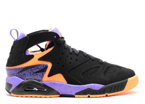 Nike Air Tech Challenge Huarache Crt Purple Black Orange Volt Atomic 630957-002