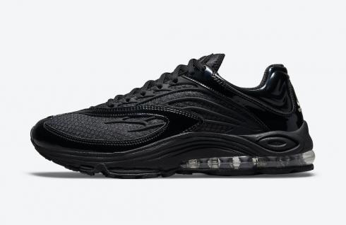 Nike Air Tuned Max Triple Black лакированная кожа DC9288-002