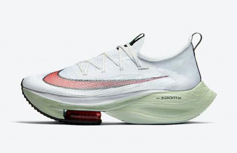 Nike Air Zoom Alphafly NEXT% Vesimeloni Valkoinen Punainen Vihreä CZ1514-100