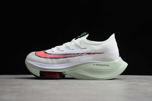 Nike Air Zoom Alphafly Next% White Red Black Electric Green CI9925-010