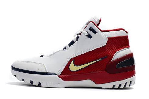Nike Air Zoom Generation First Game White Midnight Navy Varsity Crimson 941911 100