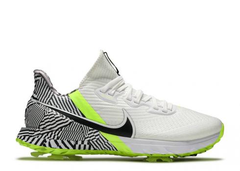 Nike Air Zoom Infinity Tour Golf Nrg Fearless Together Volt Branco Preto Cinza Partícula CT0601-150