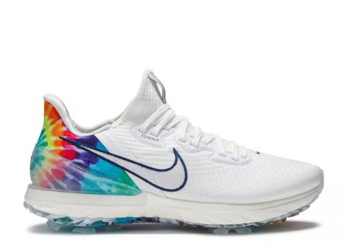 Nike Air Zoom Infinity Tour Nrg Peace Love And Golf Lemon Royal Deep Venom Summit Bianco CT3732-100