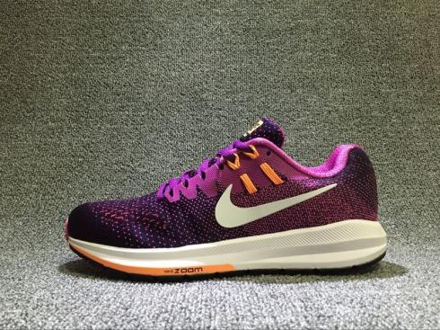 Nike Air Zoom Structure 20 繫帶鮮豔紫色 849577-501