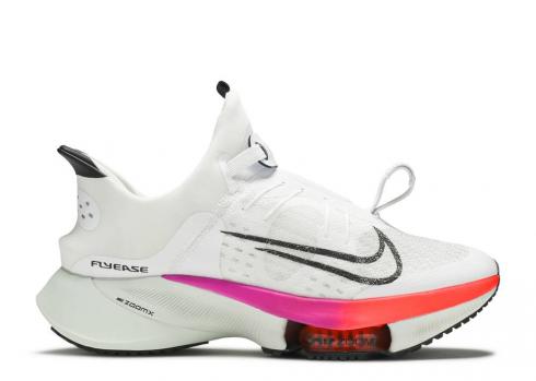 Nike Air Zoom Tempo Next Flyease White Multi Hyper Flash Crimson Aura Violet Spruce CV1889-102