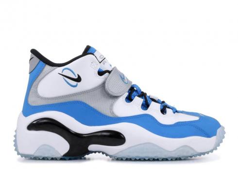 Nike Air Zoom Turf Bleu Photo Blanc Argent Métallique 644104-100