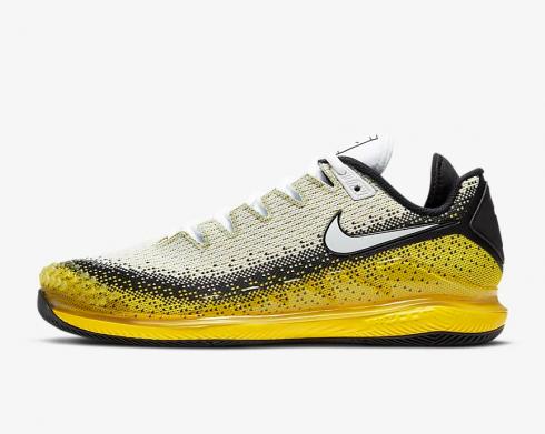 Nike Air Zoom Vapor X Knit Blanc Noir Speed Jaune AR0496-004