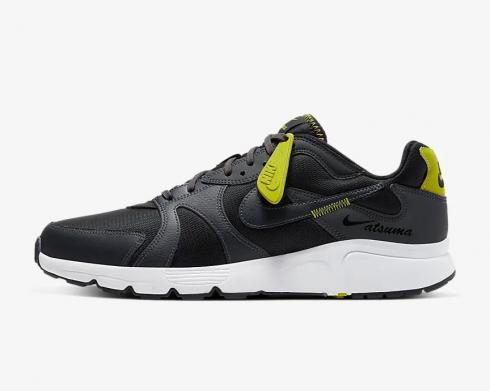 Sepatu Kasual Pria Nike Atsuma Black Bright Cactus CD5461-002