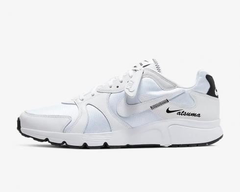 Nike Atsuma White Black Mens Running Shoes CD5461-100