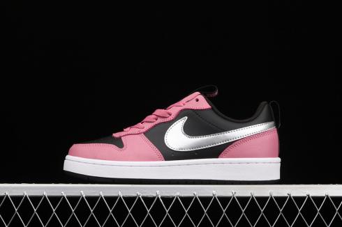 Nike Court Borough Low 2 GS White Pink Black DD3023-100