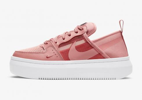 Nike Court Vision Alta TXT Rust Pink Canyon Rust White CW6536-600