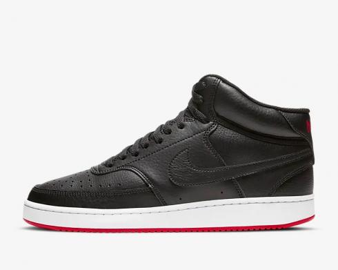 Nike Court Vision Mid Bred Black University Red CD5466-005,신발,운동화를