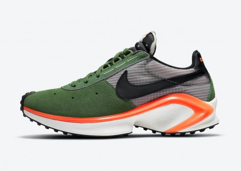 Nike D/MS/X Waffle Forest Green Czarny Pomarańczowy College Grey CQ0205-300