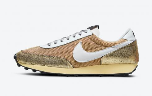 Nike Daybreak Golden Gals Twine White Canvas Metallic Gold DO5883-700