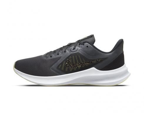 Nike Downshifter 10 SE Dark Smoke Grey Black Limelight CI9983-001