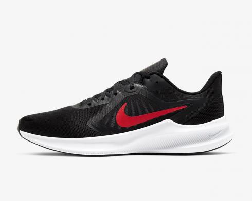 Nike Downshifter 10 Universität Rot Schwarz Weiß CI9981-006