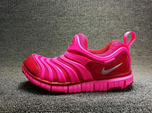 Туфли для дошкольников Nike Dynamo PS Light Arctic Pink Red Polk Dot Girls 343738-608