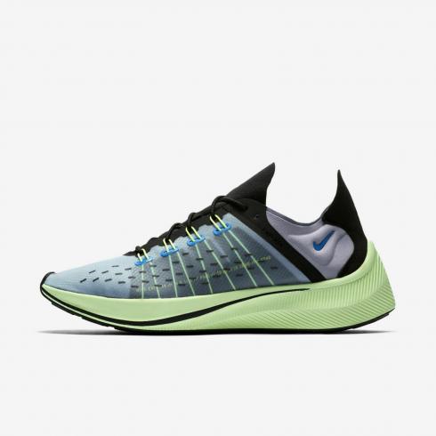 Nike EXP X14 Photo Blue Glacier Grey Zwart AO1554-400