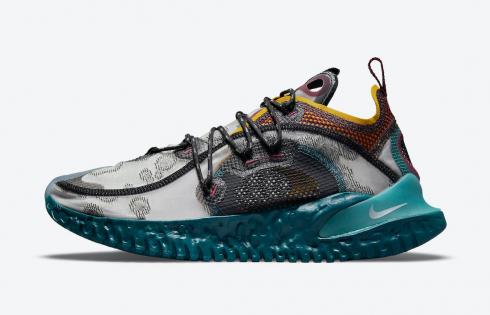 Nike Flow 2020 ISPA Black Sport Turquoise University Gold DM2832-001