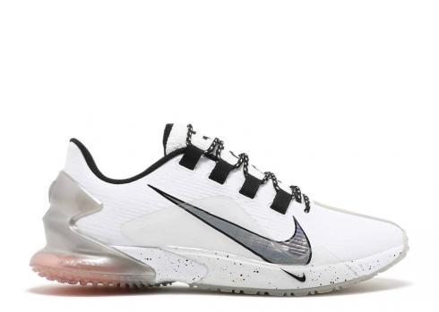 Nike Force Zoom Trout 7 Tf White Speckled Light Grey Dark Black Smoke CQ7225-103