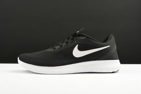 Nike Free RN 跑步鞋黑白 831508-001